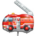 Fóliový balón hasičské auto 65 x 51 cm