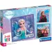 Frozen veselé okamihy 3x48-dielne Supercolor puzzle - Clementoni