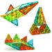 Geomag: Magnetické stavebné kocky Gems, súprava 16 kusov