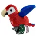 Happy Yappers interaktív plyšový červený papagáj