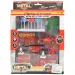 Hasičská súprava: Hasiarske autíčko so súpravou doplnkov