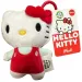 Hello Kitty plyšový prívesok na tašku, 12 cm - červený