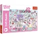 Hello Kitty svet 300-dielne puzzle - Trefl