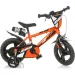Horský bicykel R88 oranžový detský bicykel vo veľkosti 12 - bicykel Dino Bikes