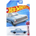 Hot Wheels: 63 Chevy II modré autíčko 1/64 - Mattel