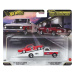 Hot Wheels: 72 Chevy Ramp Truck nosič áut a 66 Chevrolet Corvair autíčko 1/64 - Mattel