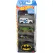 Hot Wheels: DC Batman 5-dielna sada autíčok 1:64 – Mattel