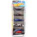 Hot Wheels Formula-1, 5-dielná sada malých autíčok v mierke 1:64 – Mattel
