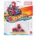 Hot Wheels Race Verze: Spiderman malé autíčko 1/64 - Mattel