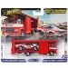 Hot Wheels: Second Story Lorry prémiový autotransportér a 73 Plymouth Duster autíčko 1/64 – Mattel