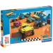 Hot Wheels preteky s 104-dielnym maxi supercolor puzzle - Clementoni