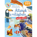 Ilustrovaný atlas pre deti - Zvieratá sveta s nálepkami, edukačná kniha