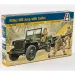 Italeri 1/35 Willys MB vojenský Jeep s prívesom model vozidla