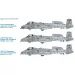 Italeri 1/48 A-10C Blacksnakes model lietadla