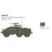 Italeri 1/56 M8/M20 tankový model