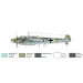 Italeri 1/72 Bf 110 C Zerstörer stíhacie lietadlo model
