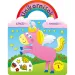 Jednorožce - Vyfarbi a nalep nálepkami 1. pracovný zošit