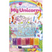 Kreatívna sada na tvorbu kryštálového obrázku s jednorožcom, v rôznych prevedeniach, 1 ks