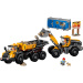LEGO® City: Predný nakladač a sklápací nákladné auto (60494)