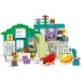 LEGO® DUPLO®: 3 v 1 moderný rodinný dom s figúrkami (10470)