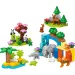 LEGO® DUPLO®: 3 v 1 rodiny zvierat vo voľnej prírode (10446)