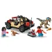 LEGO® Jurassic World: Útek terénnym vozidlom pred raptorom (76972)