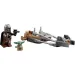 LEGO® Star Wars™: Speeder bike Mandaloriana a Groguho (75436)
