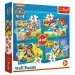 Labková hliadka: Behajčivé šteňatá 4 v 1 puzzle set - Trefl