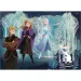 Ľadové kráľovstvo 2 v 1 24-dielne puzzle a omaľovánka 35x25 cm - Lisciani