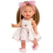 Llorens: Bábika Valeria s 28 cm v vzorovanej sukni