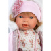 Llorens: Carla 42 cm plačúca bábika s cumlíkom v modrej sukni
