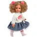 Llorens: Elena 35 cm bábika s kučeravými vlasmi v sukni