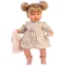 Llorens: Joelle 38 cm bábika so zvukom v kožušinovej vestičke.