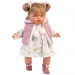 Llorens: Joelle 38 cm bábika so zvukom v oblečení s medvedíkmi