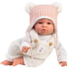 Llorens: Lara 38 cm plačúca bábika v čiapke s medvedími uškami