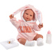 Llorens: Lina, 45 cm plačúca bábika v oblečku s králičími uškami