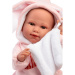 Llorens: Lina, 45 cm plačúca bábika v oblečku s králičími uškami