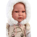 Llorens: Luis, 45 cm plačúca bábika s fľaškou a cumlíkom