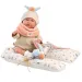 Llorens: Mimi 42 cm plačúca bábika s ušatou čiapkou a vankúšom
