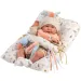 Llorens: Mimi 42 cm plačúca bábika s ušatou čiapkou a vankúšom