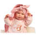 Llorens: Mimi 42 cm vysoká plačúca bábika s vankúšom a prikrývkou
