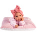 Llorens: Olivia 38 cm plačúca bábika s vankúšom