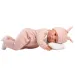 Llorens: Plačúca bábika Luna 45 cm s bodkovaným vankúšom