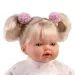 Llorens: Plačúca bábika Roberta 33 cm s cumlíkom v kvetinových šatách