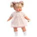 Llorens: Plačúca bábika Roberta 33 cm s cumlíkom v kvetinových šatách