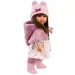 Llorens: Sara 35 cm bábika v ružovej kvetinovej sukni
