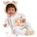 Llorens: Tala Sonrisas 44cm novorodenec s hlasom v žirafím oblečení.