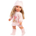 Llorens: bábika Elena 35 cm v ružovej čiapke