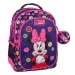 Luna: Must Team Disney školská taška s Minnie Mouse s oblými tvarmi, 3 priehradkami, batoh 32x18x43 cm