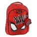 Luna: Must Team Spider-Man červený zaoblený školský batoh s tromi priehradkami 32x18x43 cm